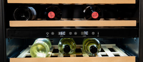 Vinata Presanella wijnklimaatkast - glazen deur met RVS rand - 154 flessen