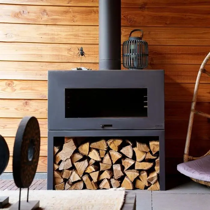 Buitenhaard Houtgestookt | Gecoat Staal | ENOK