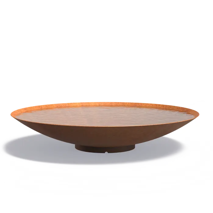 Wasserschale Garten Cortenstahl – 2000 x 380 mm