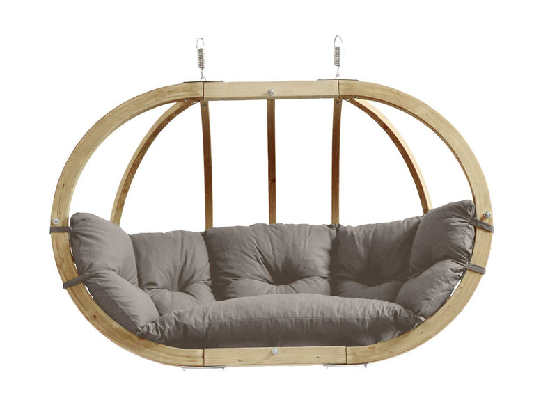 Amazonas Hangstoel Globo Royal Chair Tweepersoons - Taupe