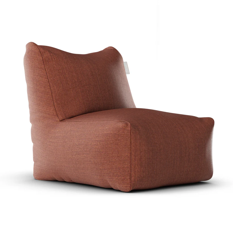 Loungestoel | Laui Lounge™ | Linnen Lounge SeatXL | Zitzak voor Binnen | Terracotta