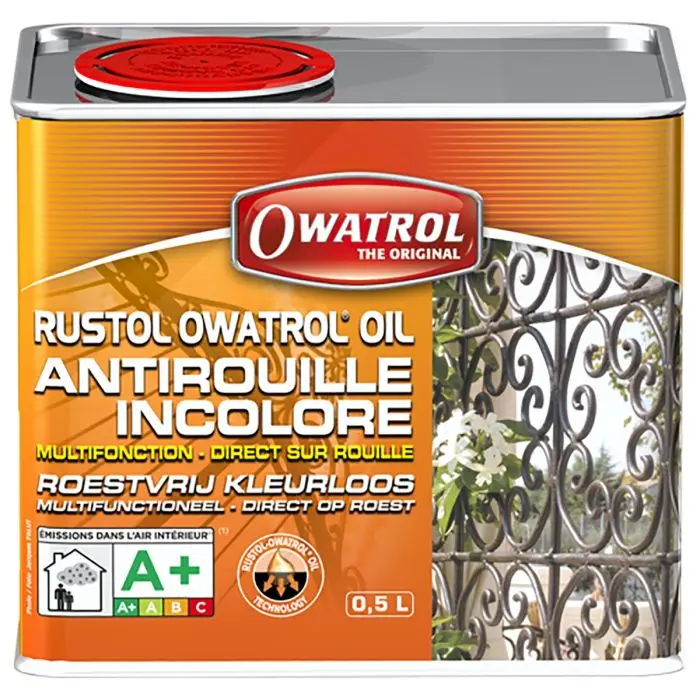 Owatrol Vernis acier corten 0,5 L