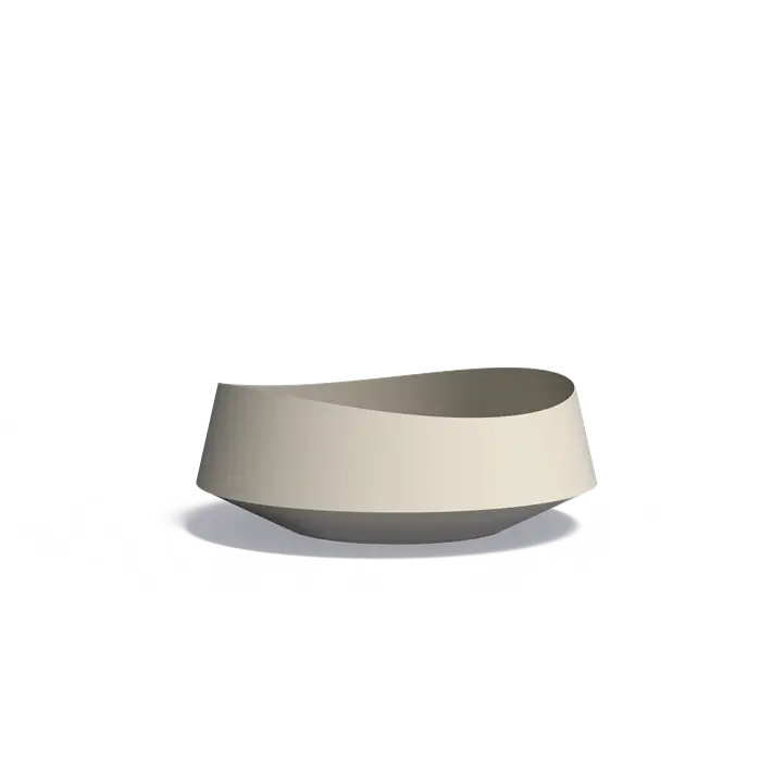 Stalen Plantenbak Buiten | Aluminium | VELIS | Ø120 X H45 CM