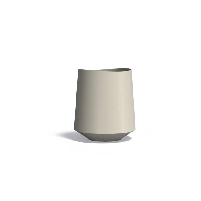 Stalen Plantenbak Buiten | Aluminium | VELIS | Ø70 X H80 CM