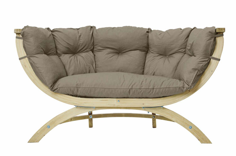 Canapé lounge Siena Due 2 places taupe – TAUPE