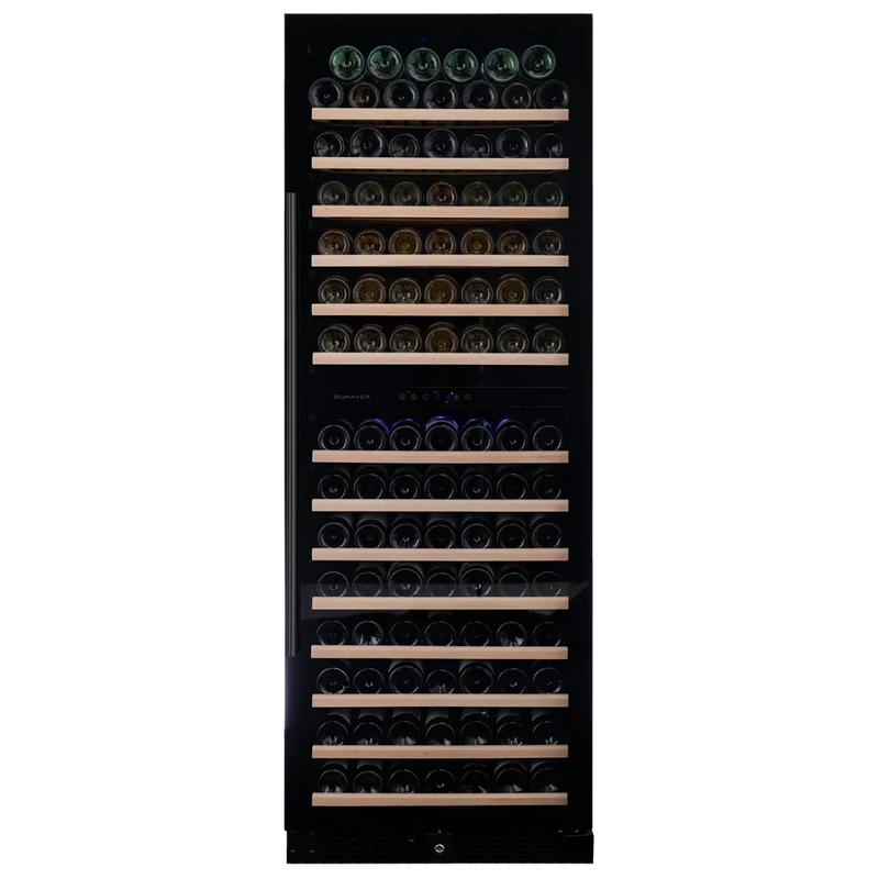 Dunavox Grande-181 Wijnkoelkast | DX-181.490DMBK | 2 Zones | Mat Zwart