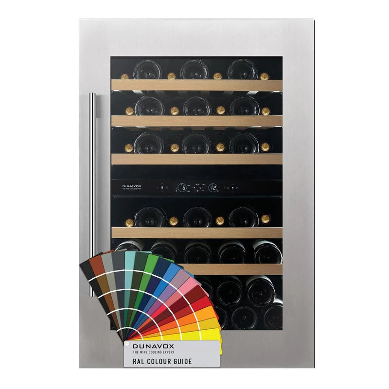 Cave à vin Dunavox Spirit-44 | DVS-44.120DC | 2 zones | Couleur RAL