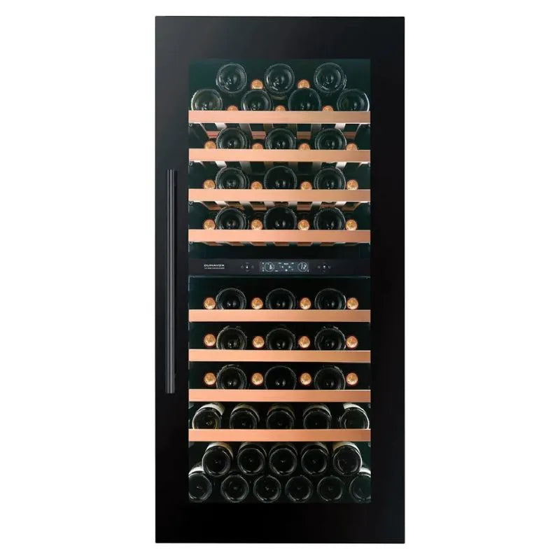 Dunavox Spirit-70 Wijnkoelkast | DVS-70.185DMB | 2 Zones | Mat Zwart