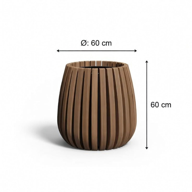 plantenbak hardhout buiten kebony hout