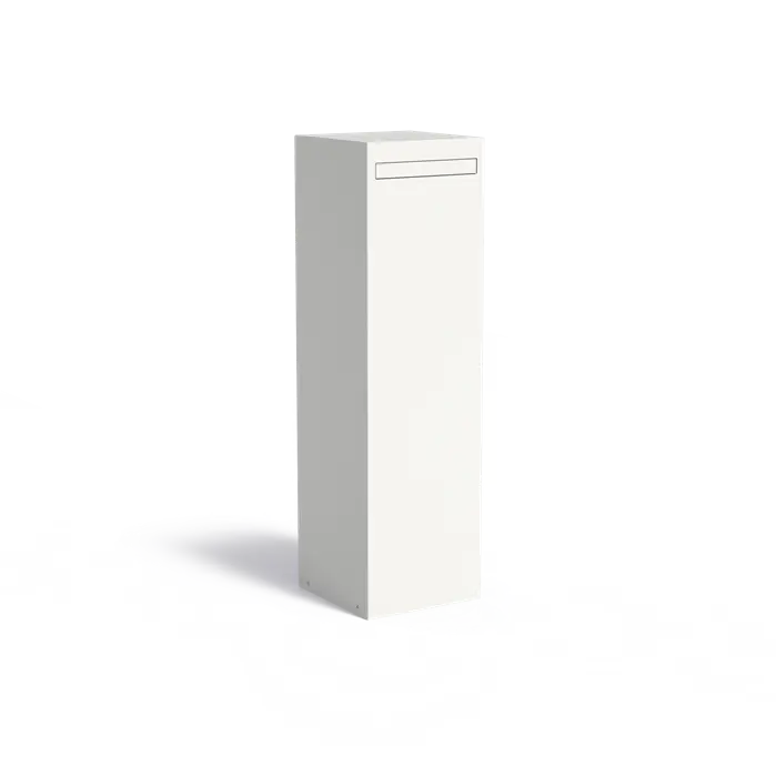 Staande Brievenbus Aluminium | NOX | 350 x 350 x 1200 mm