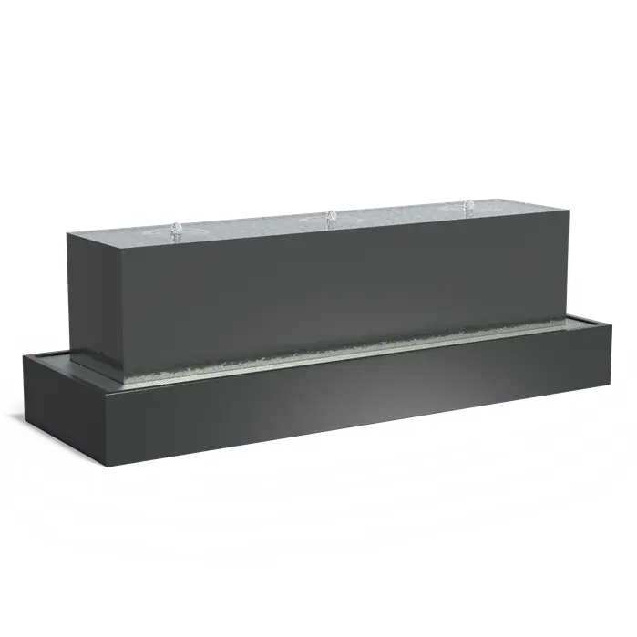 Waterblok Aluminium Met LED-Verlichting | 300 x 70 x 70 cm