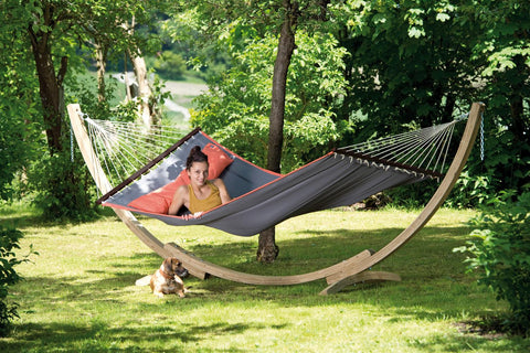 SET: Amazonas American Dream Hangmat + Ophangframe Apollo XL