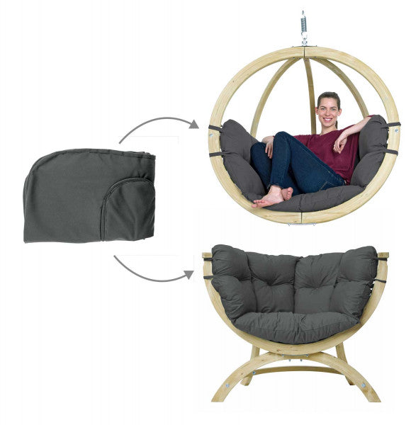 Kissenbezug Globo Chair & Siena Uno Anthrazit