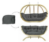Kussenhoes voor Globo Royal Chair en Siena Due - Antraciet