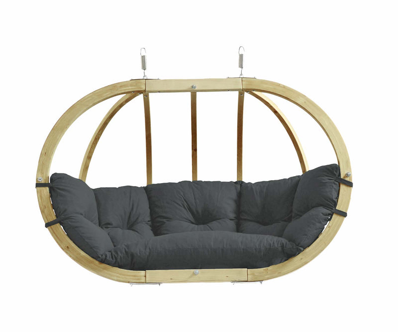 Amazonas Hangstoel Globo Royal Chair Tweepersoons - Antraciet