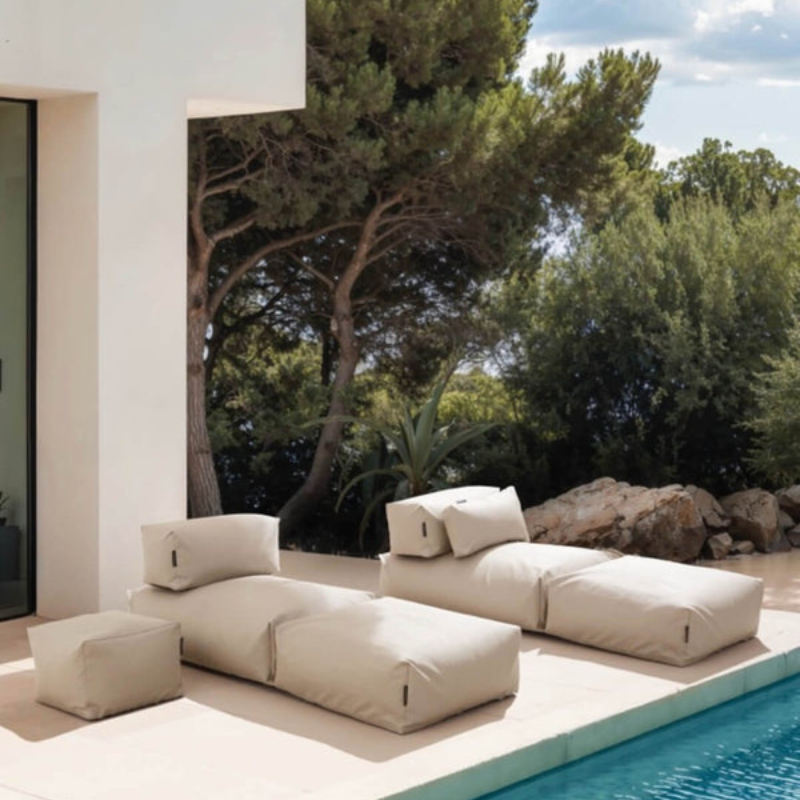 Badesofa | Drijvend Ligbed Waterdicht | Poolsofa Enkel