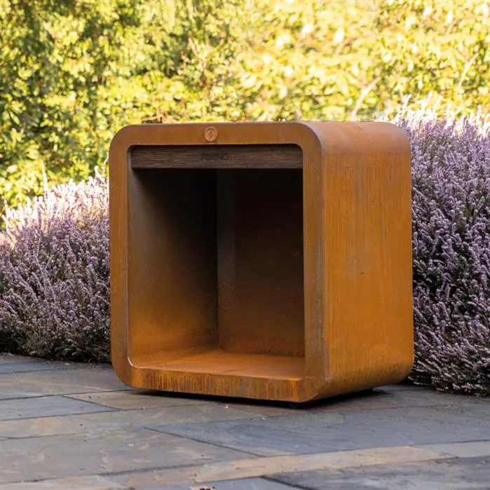 Buitenkeuken Cortenstaal Forno Station Dome
