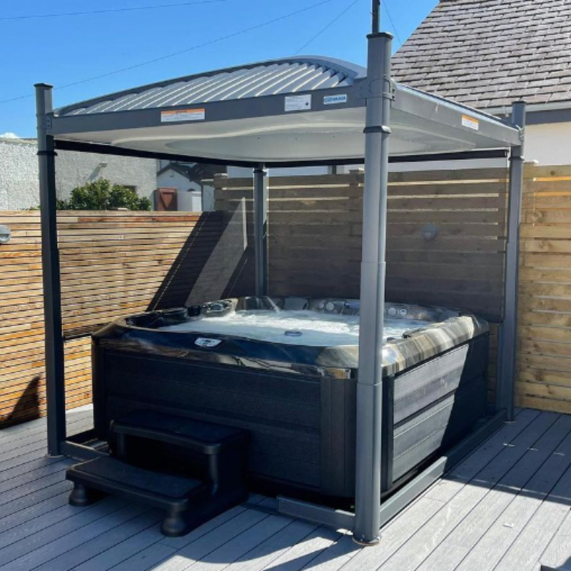Covana Oasis | Luxe Jacuzzi Overkapping Elektrisch– COSY VIBES