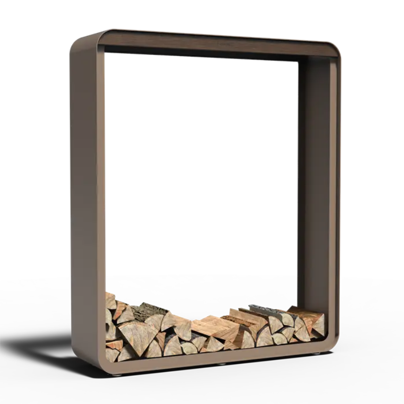 Houtopslag Buiten Aluminium | 1500 x 400 x 1800 mm | SERRA