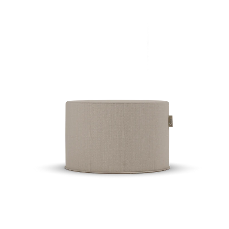 Runder Pouf Beistelltisch 68 Laui Fixed Taupe