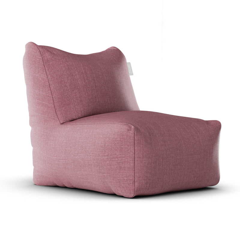 Loungestoel | Laui Lounge™ | Linnen Lounge SeatXL | Zitzak voor Binnen | Blush