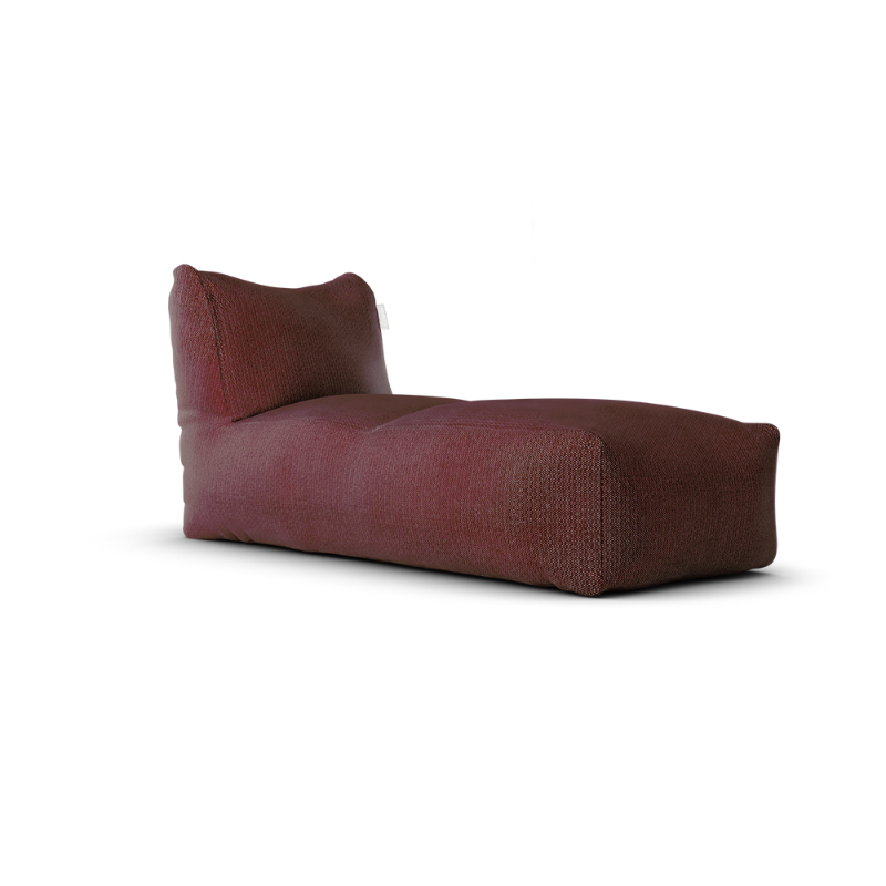 Ligstoel Tuin | Laui Lounge™ | Boho LongChair | Drijvende Stoel | Burgundy
