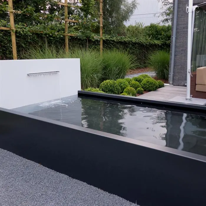 Vijverbak Rechthoek Aluminium