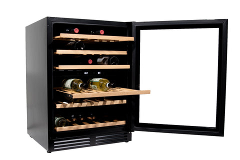 Vinata Vernale wijnklimaatkast - vol glazen deur - 51 flessen