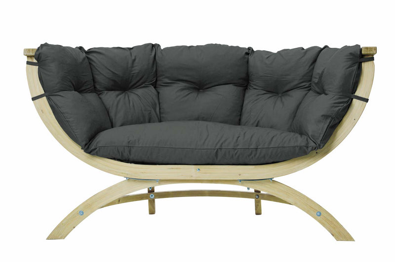 Amazonas Loungebank Siena Due - Anthraciet