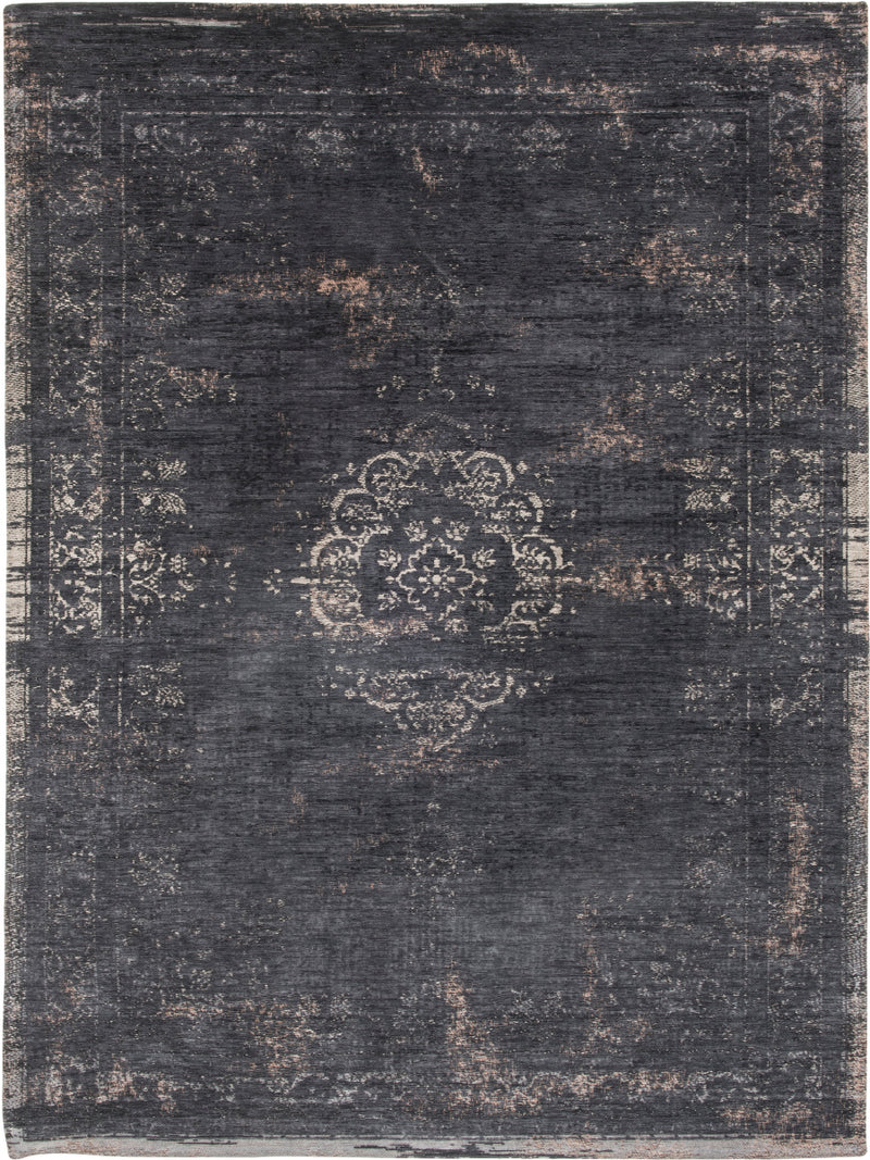 Tapis vintage Medallion Mineral Black 8263